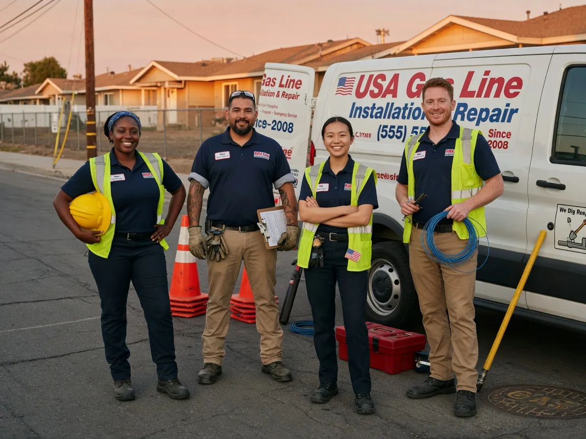 Gas Line Installation company in Girardville, PA